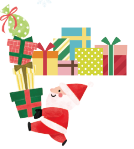 いつも頑張ってくれているサンタさんへ　手紙を書こう